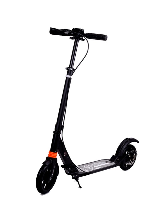 2-Wheel Printed Side Kick Scooter Black