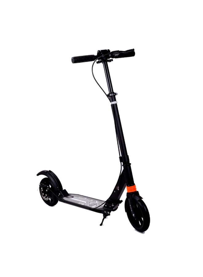 2-Wheel Printed Side Kick Scooter Black