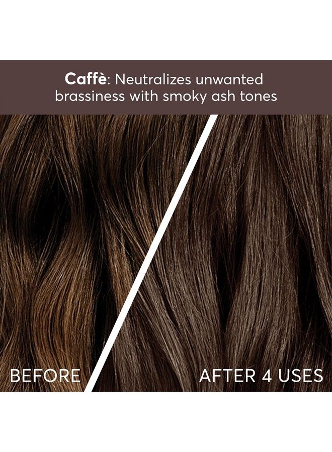 Color Therapy, Caffe, Color Depositing Hair Mask & Deep Conditioning Treatment, Intensely Hydrating, Refreshes Color & Tone, Keratin & Argan Oil, 4 Fl Oz (118 mL)