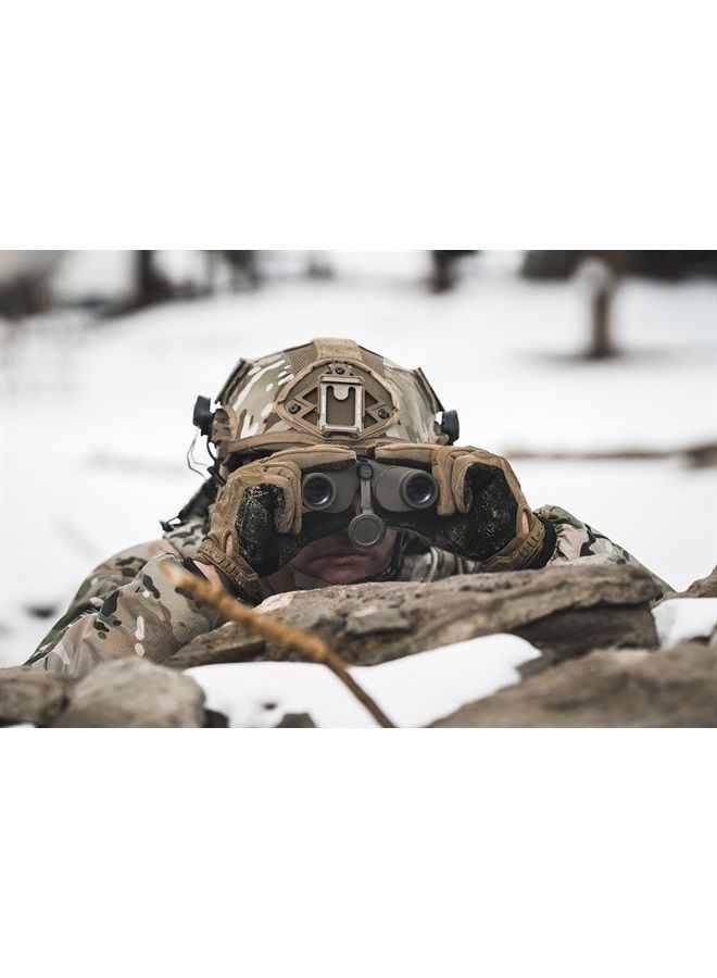 Military-Marine Series Binoculars, Lightweight Tactical Precision Optics for Any Situation, Waterproof, Green, 7x50