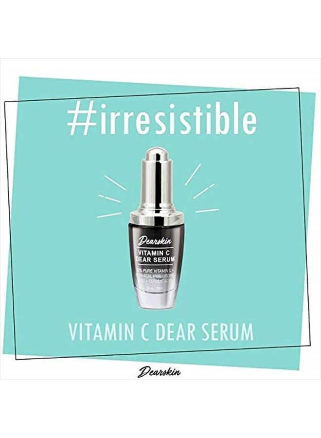 2 PACK Vitamin C Serum 20% - PURE L-ASCORBIC ACID, Ferulic Acid, Hyaluronic Acid Botanic, Vitamin E Organic Cruelty Free for Face and Neck Best Antioxidant, Treatment for Wrinkles, Men and Women