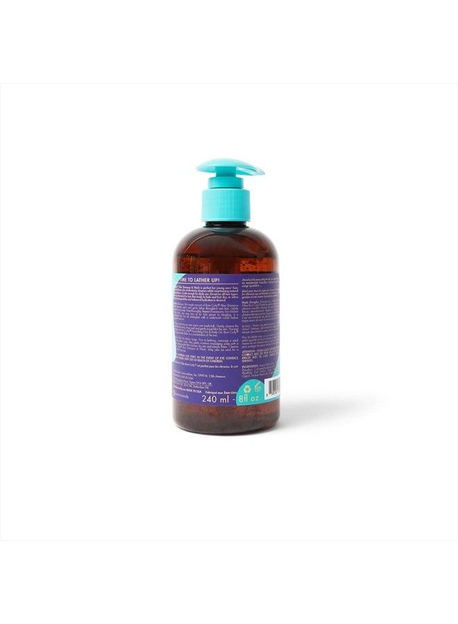 Born Curly Aloe Shampoo & Wash - 8 ounce - Tear Free - Cruelty-Free & Vegan