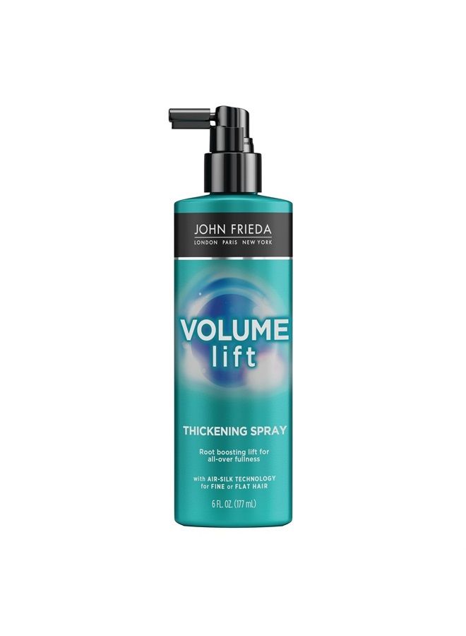 Volume Lift Thickening Spray for Natural Fullness, 6 Ounces, Fine or Flat Hair Root Booster Spray with Air-Silk Technology