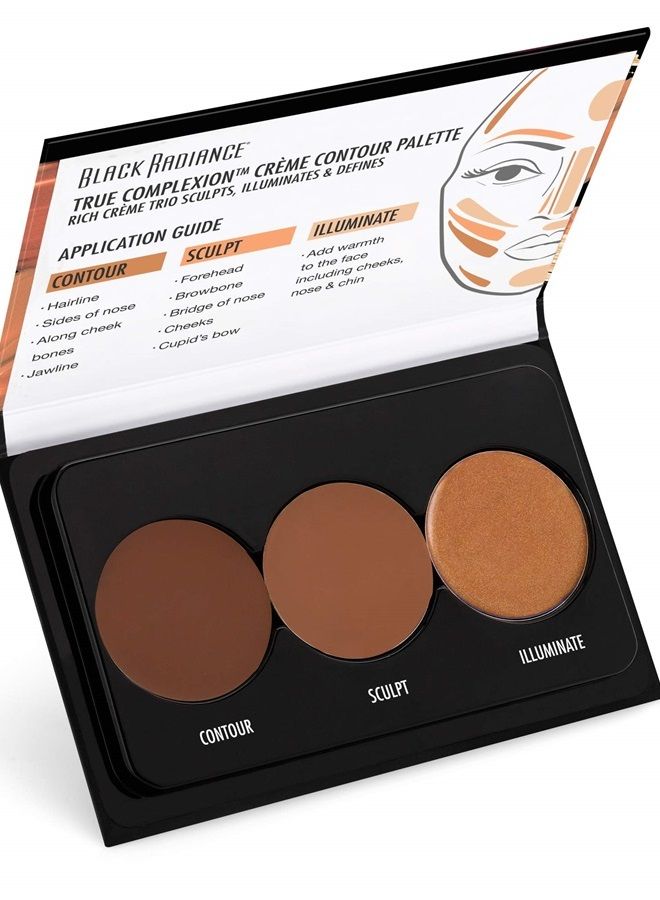 True Complexion Creme Contour Palette, Medium to Dark, 7.5 Gram