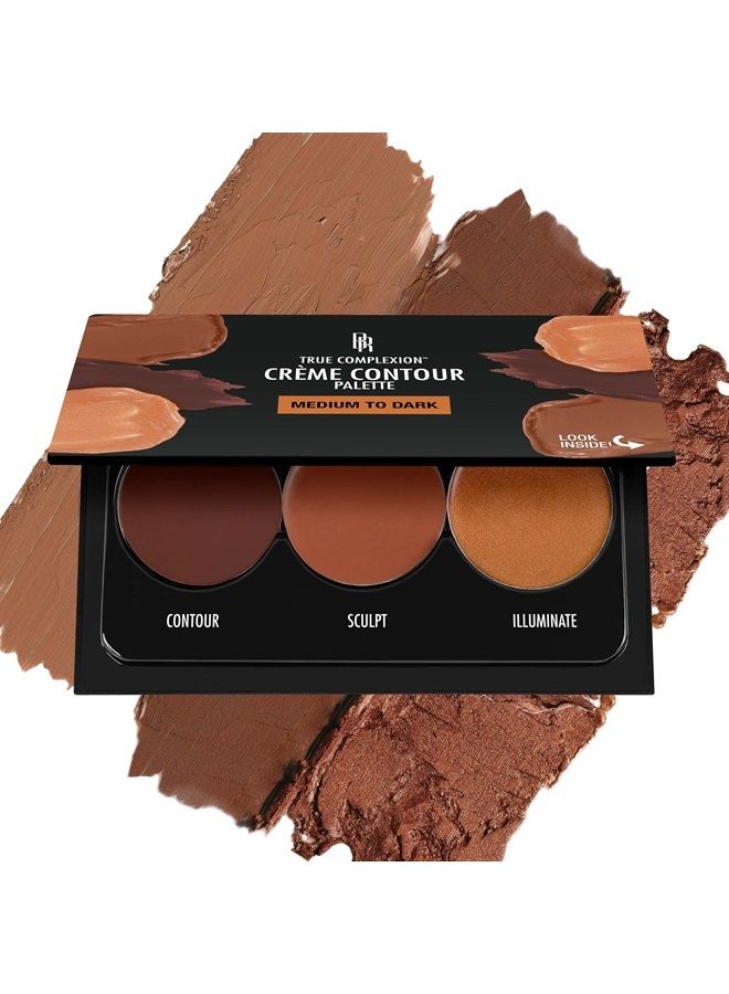 True Complexion Creme Contour Palette, Medium to Dark, 7.5 Gram