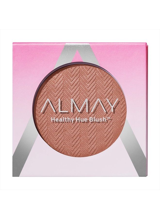 Blush by Almay, Face Makeup, High Pigment Powder, Healthy Hue, Hypoallergenic, 100 Nearly Nude, 0.32 Oz