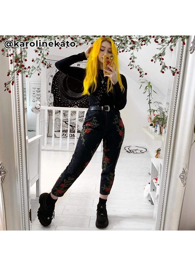 Vegan and Cruelty-Free Semi-Permanent Hair Color Dye (8 Fl Oz, COSMIC SUNSHINE)