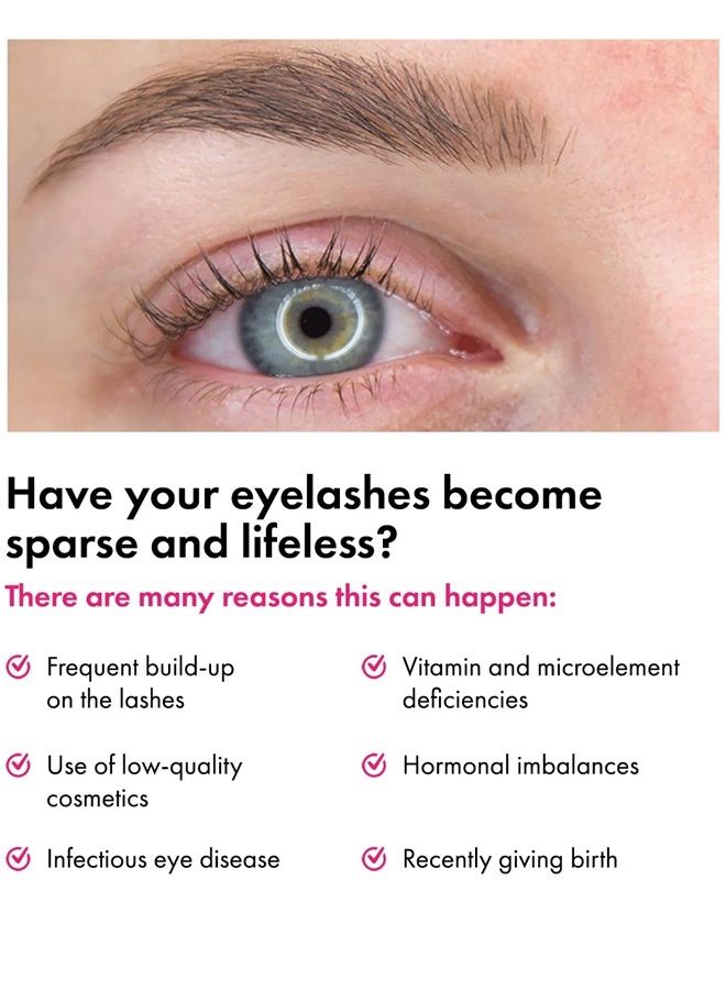 XL Lash and Brow Booster, Growth Serum with Eyelash and Eyebrow Enhancer, Promotes Stronger, Thicker, Healthier Lashes with Botanicals and Peptides