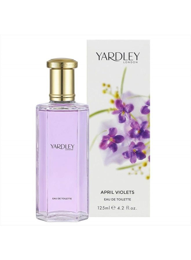April Violets Eau de Toilette 125ml Spray, Multi (10002534)