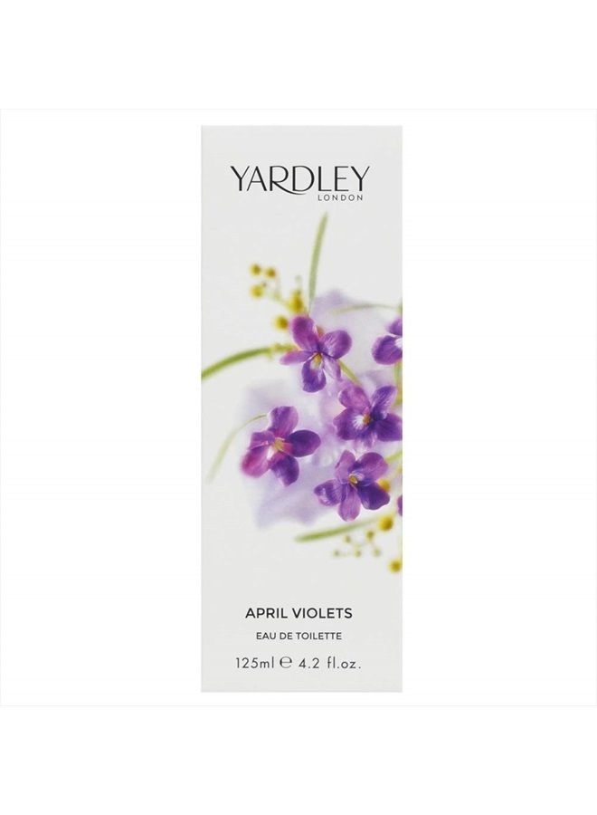April Violets Eau de Toilette 125ml Spray, Multi (10002534)