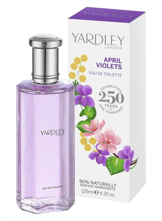 April Violets Eau de Toilette 125ml Spray, Multi (10002534)