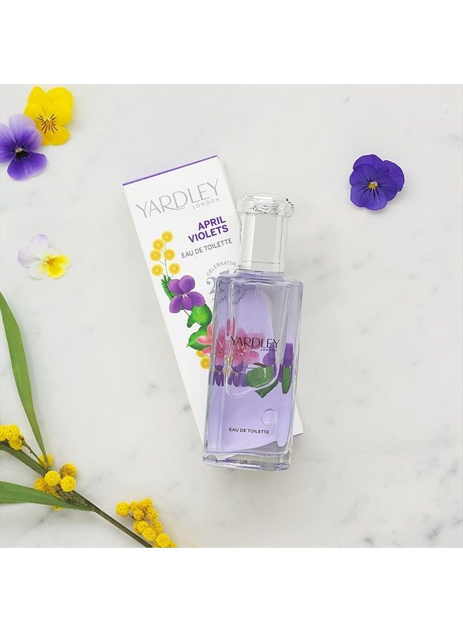 April Violets Eau de Toilette 125ml Spray, Multi (10002534)