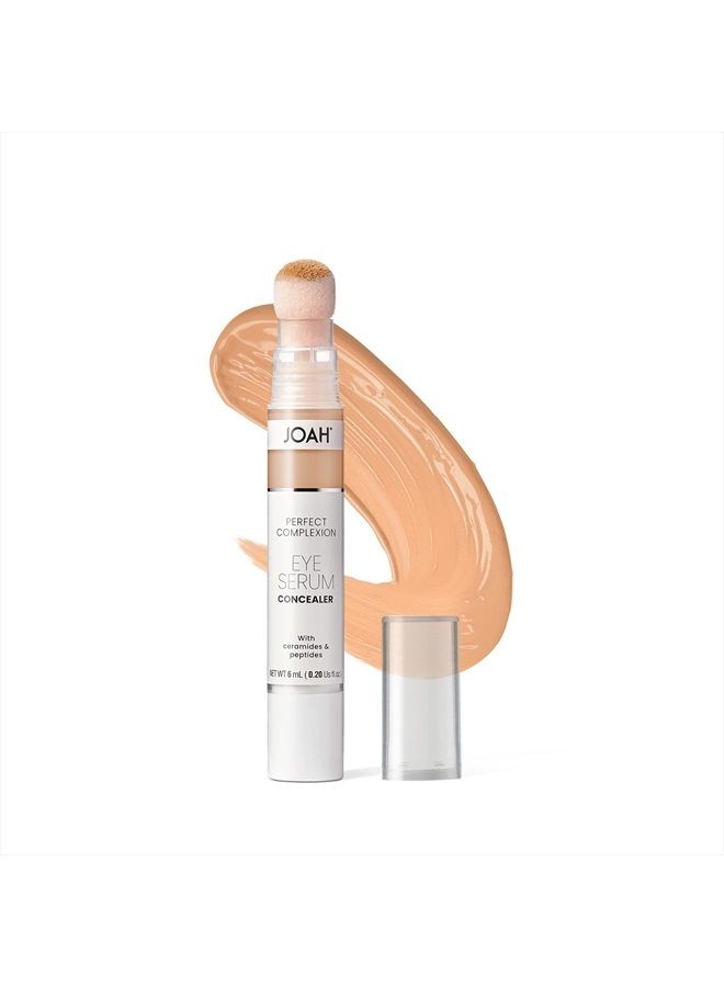 Perfect Complexion Under Eye Concealer and Serum, Korean Makeup, Hydrating Under Eye Serum Concealer Stick for Dark Circles and Puffiness, Peptide Serum with Medium Coverage