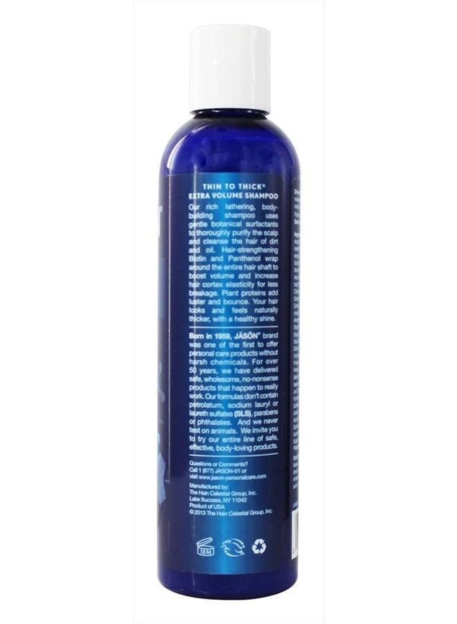 Jason Thin-to-Thick Extra Volume Shampoo, 8 oz. (Packaging May Vary)