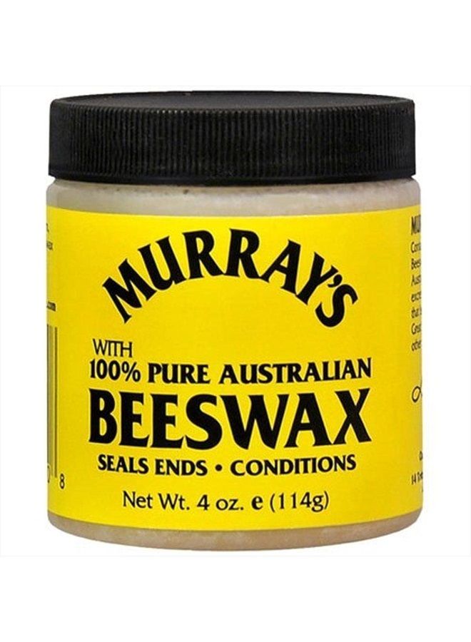 Murray's Yellow Beeswax, 4 Ounce (Pack of 3)