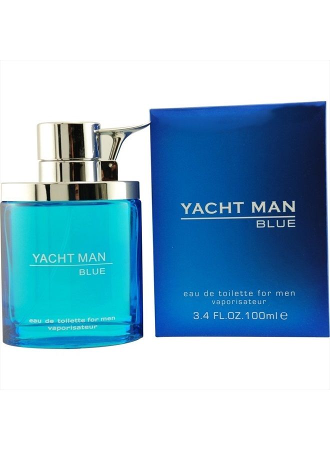 Yacht Man Blue Eau-de-toilette Spray, 3.4 Ounce