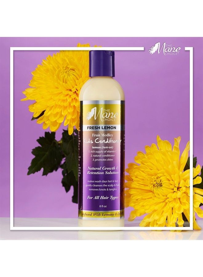 Fresh Lemon Fruit Medley Kids Conditioner, 8 Ounce