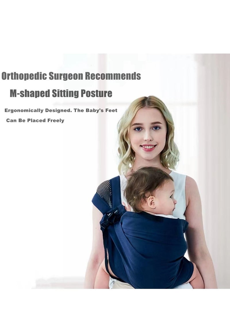 COOLBABY Baby Sling Newborn Newborn Baby Single Shoulder Strap Out Simple Multifunctional Front Hold Cross Hold Strap