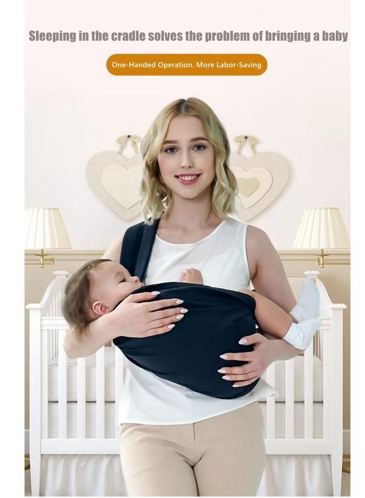 COOLBABY Baby Sling Newborn Newborn Baby Single Shoulder Strap Out Simple Multifunctional Front Hold Cross Hold Strap