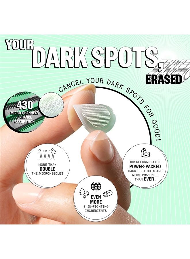 Peace Out Skincare Dark Spots. Dissolving Microneedling Dots to Reduce the Appearance of Dark Spots and Reveal Clear, Even Skin (12 dots)