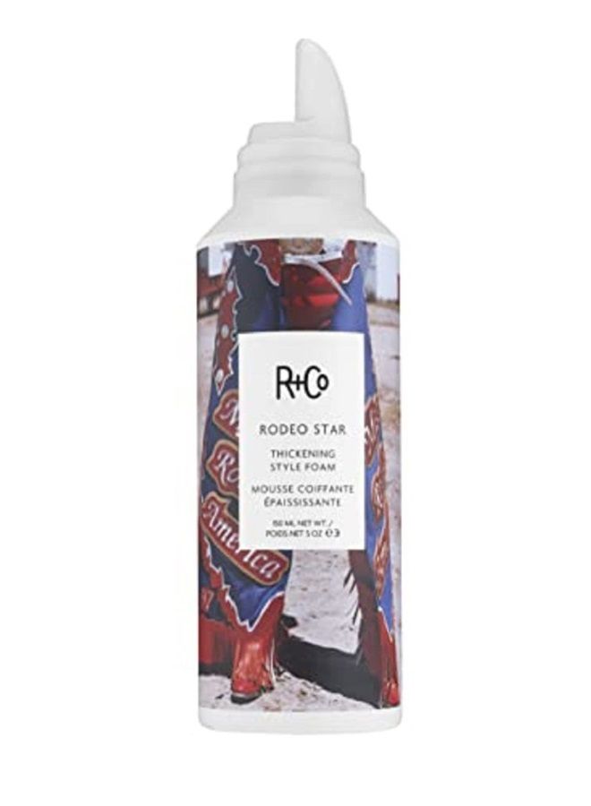 Rodeo Star Thickening Foam | Dramatic Volume + Lift + Non-sticky Formula | Vegan + Cruelty-Free | 5 Oz