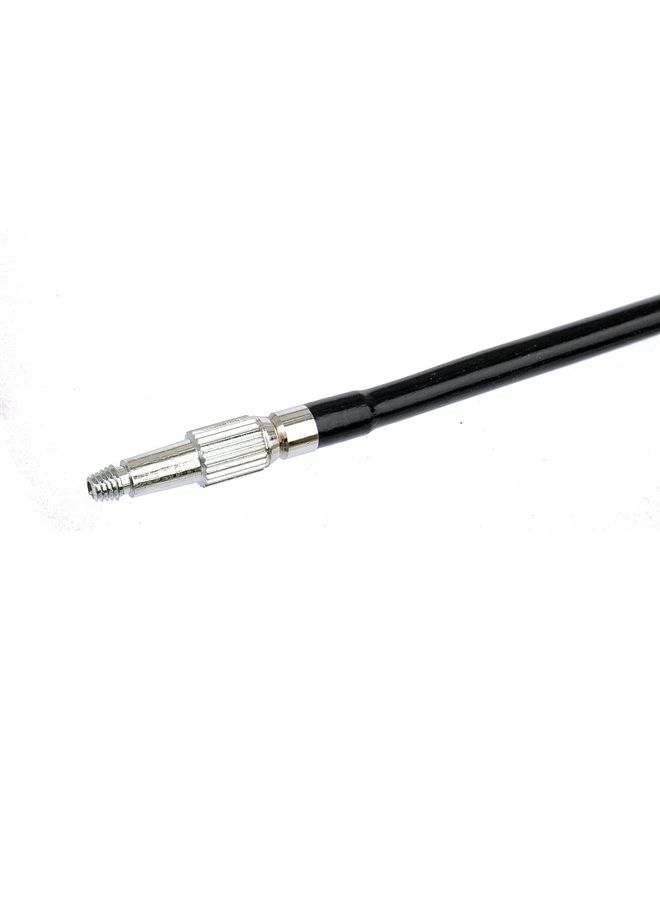 100cm Mechanical Cable Shutter Release with Bulb-Lock for Fujifilm X10 X20 X30 X100s X100t X-Pro1 X-Pro2 X-E1 X-E2, Leica M6 M7 M8 and Nikon Df F4 FM2 F3 FE FM3a F80, Threaded Release Cable