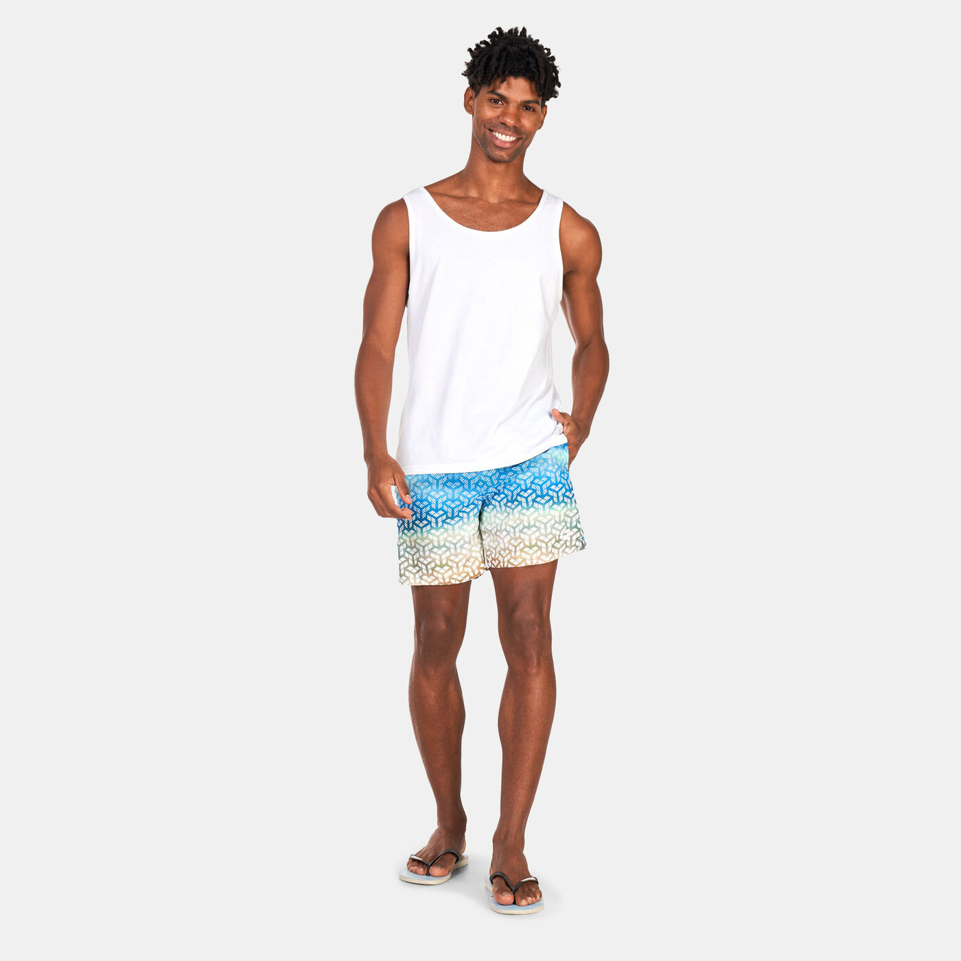 Men's Printed Beach Boxers