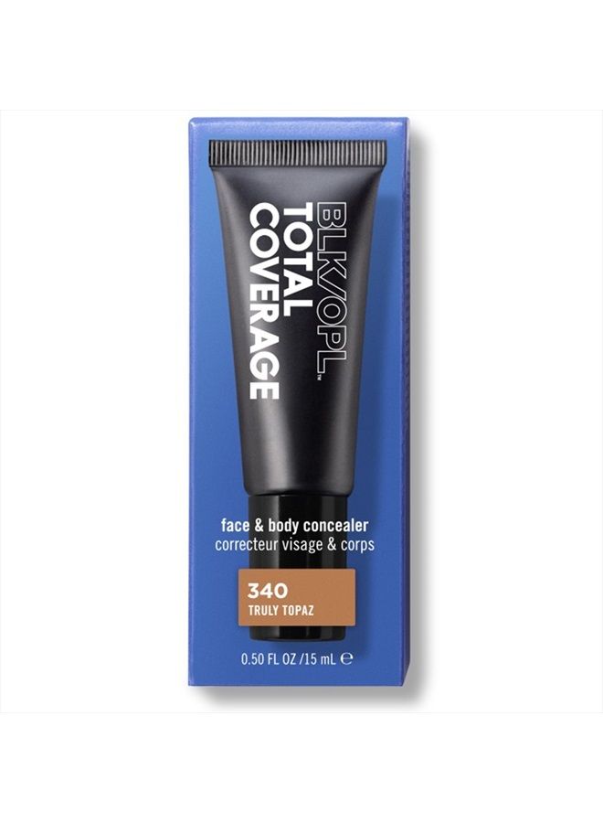 0.5 Ounce Total Coverage Face and Body Concealer Truly Topaz
