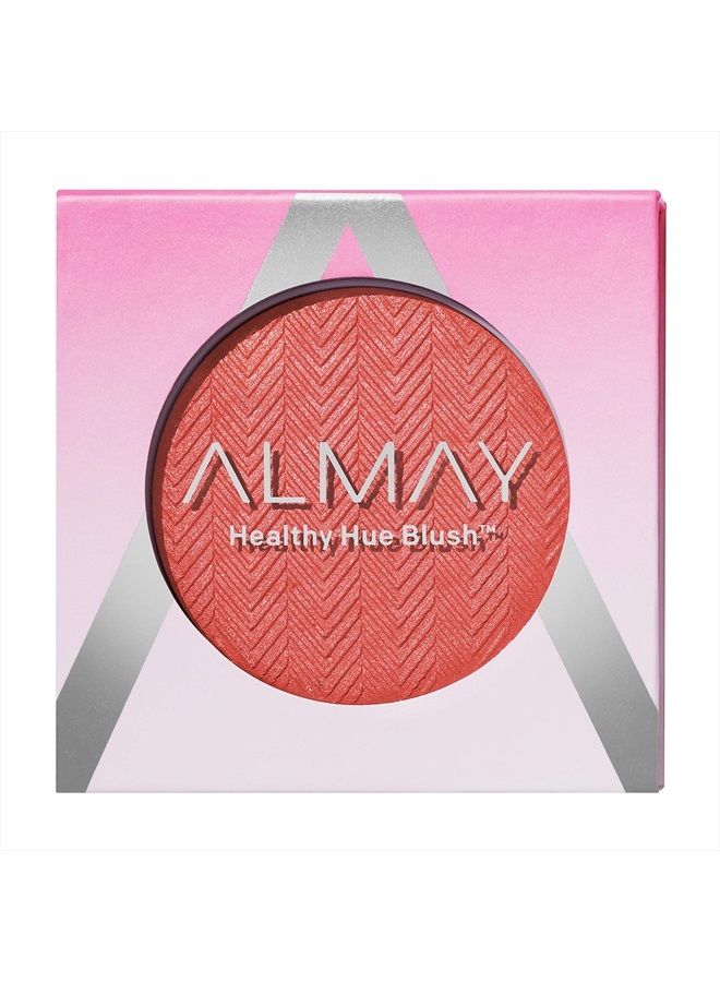 Blush by Almay, Face Makeup, High Pigment Powder, Healthy Hue, Hypoallergenic, 200 So Peachy, 0.32 Oz