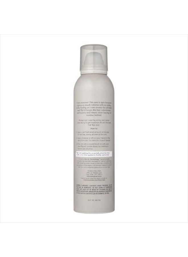 Hair Instant Lift Volumizing Mousse with Castor Oil - Boosts Volume + Thickens, Body Building, Lasting Hold, Non-Sticky, For Curly, Wavy + Straight Hair, 8.1 Oz (Pack of 1)