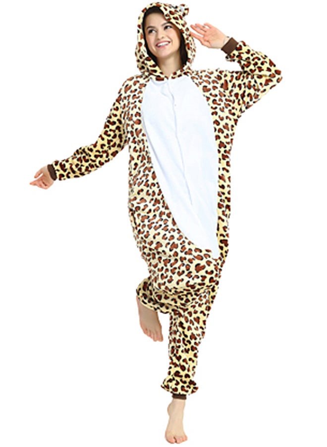 Leopard Print Onesie Multicolor