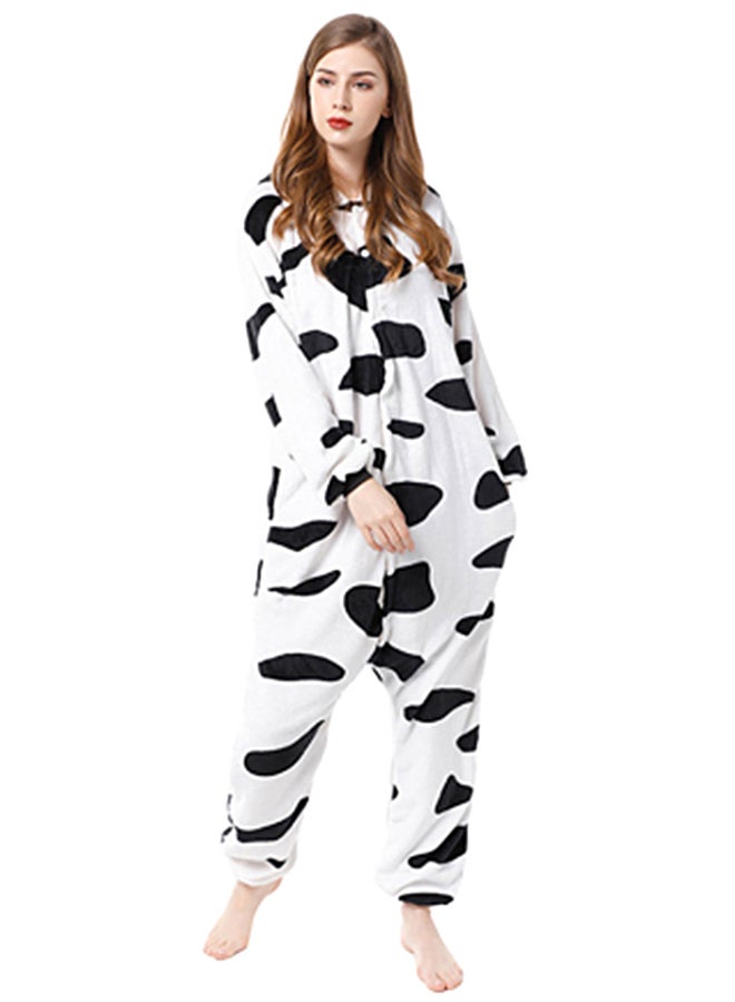 Cow Design Onesies White/Black