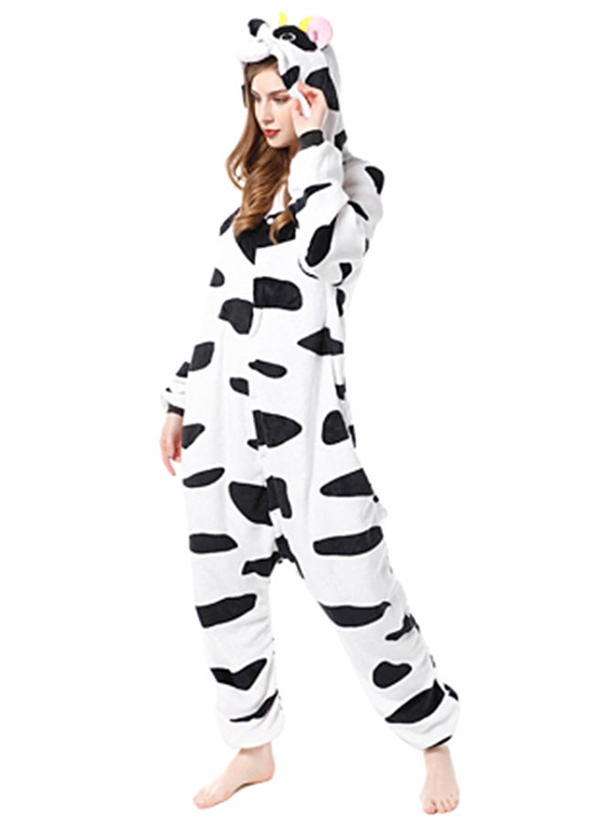 Cow Design Onesies White/Black