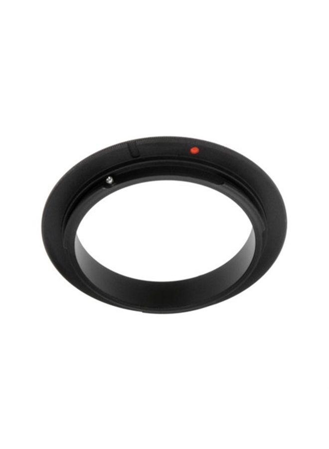 58mm Macro Reverse Adapter for Mounting Lenses with 58mm Filter Threads on Canon EOS EF/EF-s Cameras