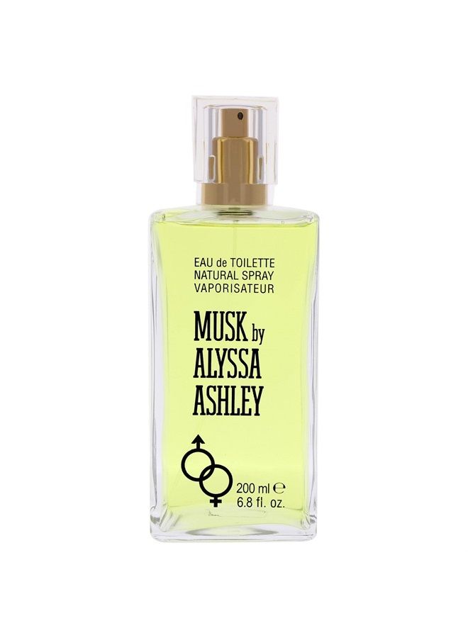 Alyssa Ashley Eau de Toilette Spray for Women, Musk, 6.8 Ounce