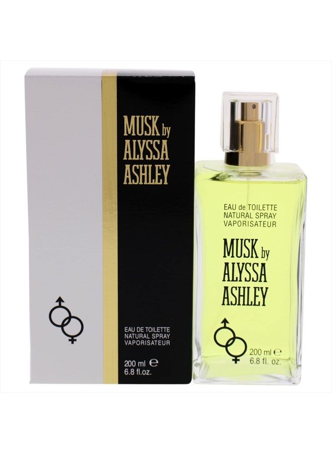 Alyssa Ashley Eau de Toilette Spray for Women, Musk, 6.8 Ounce