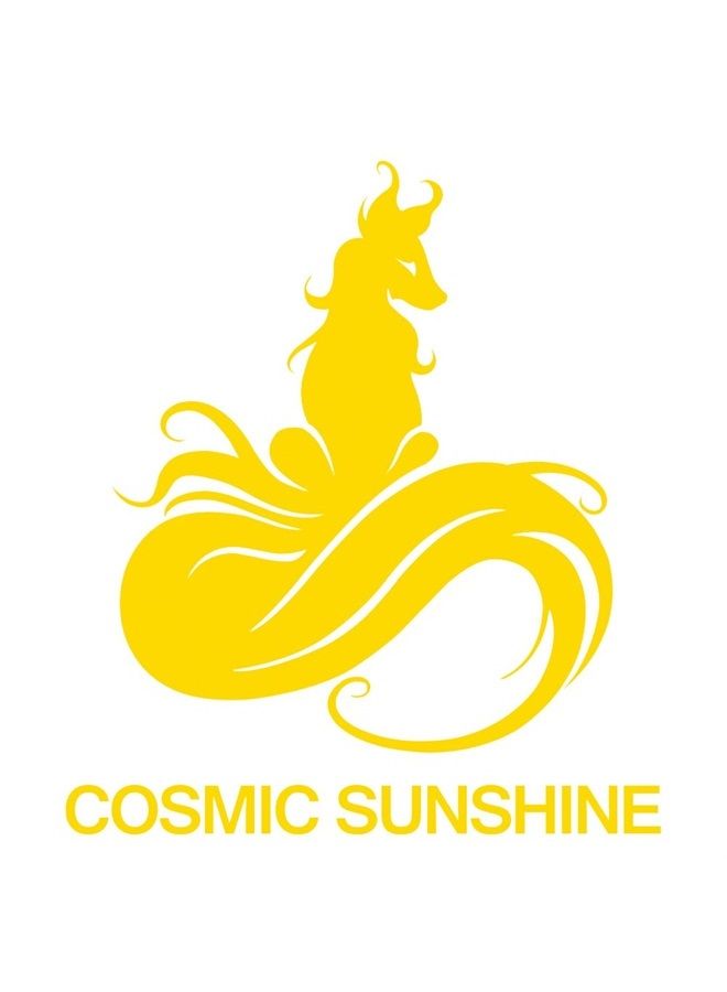 Vegan and Cruelty-Free Semi-Permanent Hair Color Dye (4 Fl Oz, COSMIC SUNSHINE)