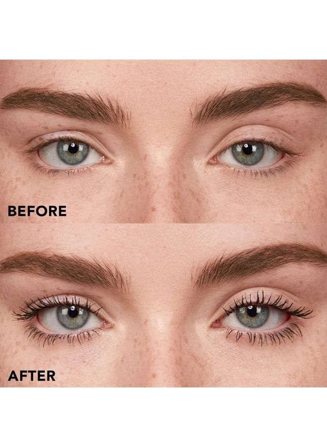 BUXOM Lash Waterproof Volumizing Mascara for 3X More Volume - Voluminous & Lengthening Waterproof Mascara for Lash Lift, Cruelty-Free - Black
