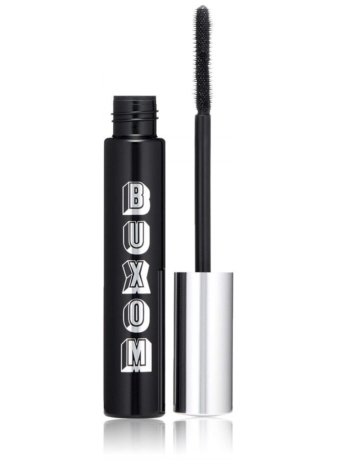 BUXOM Lash Waterproof Volumizing Mascara for 3X More Volume - Voluminous & Lengthening Waterproof Mascara for Lash Lift, Cruelty-Free - Black