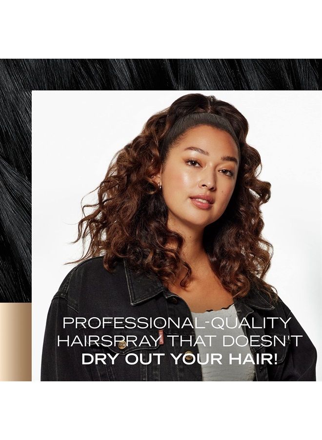 Extra Hold Hairspray Pack of 6 with Pro Lock Tech For 24H Frizz Control 11 oz