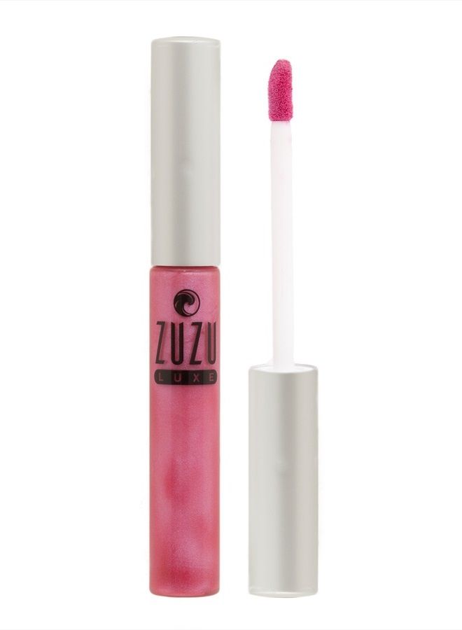 Sheer Gloss (Cosmopolitan - Bubblegum Pink/Cool Shimmer), Natural Lip Gloss, Paraben Free, Vegan, Gluten-free, Cruelty-free, Non GMO, 0.17 oz