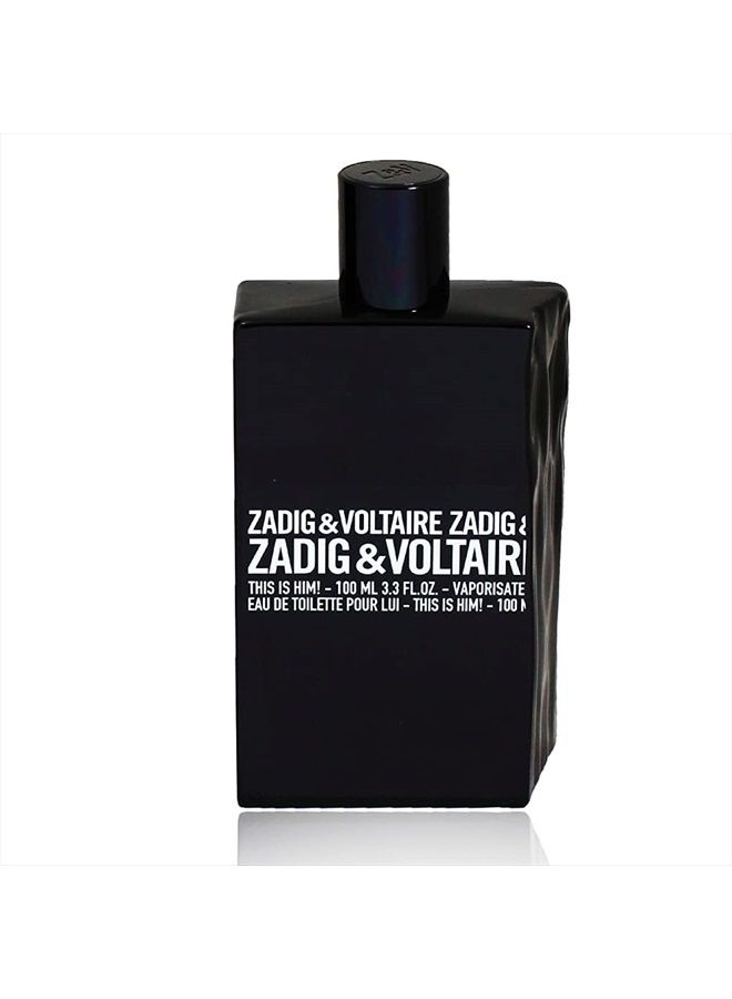 This is Him Zadig & Voltaire for men Eau de toilette 3.3 ounce