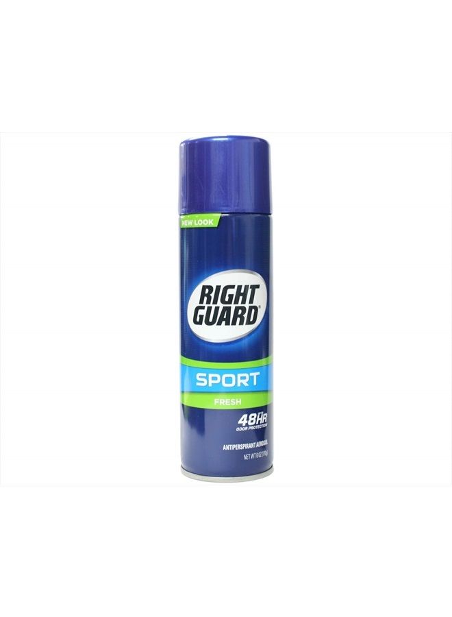 Antiperspirant Spray, Sport Fresh 6 oz (Pack of 5)