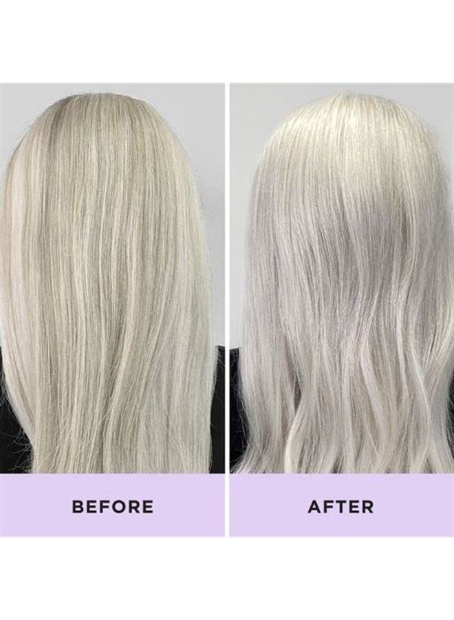 Jhirmack Silver Brightening Purple Shampoo and Conditioner Set for all types of silver, grey, and blonde hair