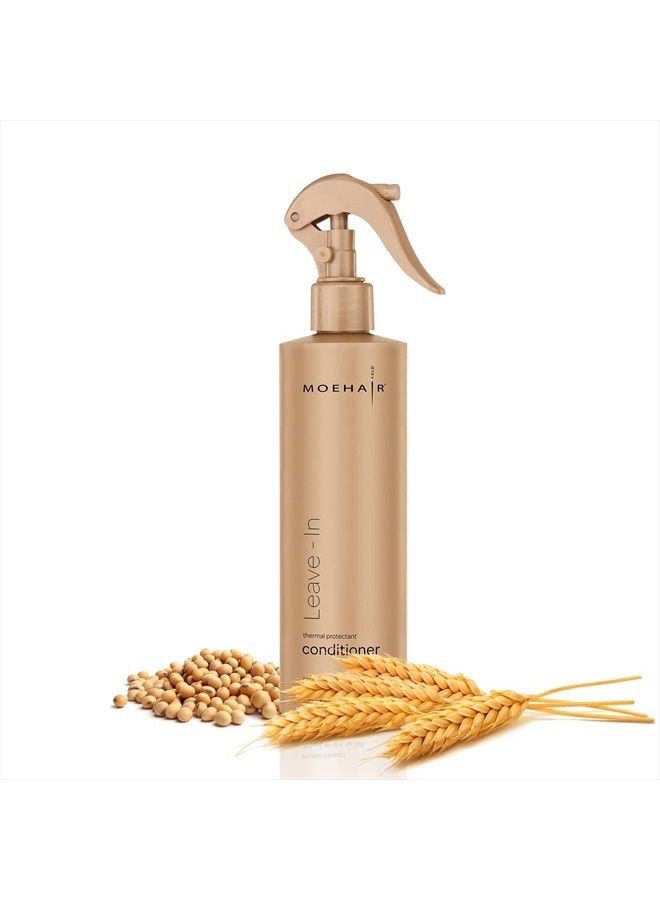 Leave In Conditioner Spray 12 Fl Oz for Dry Damaged Hair, Heat Protectant, Hair Detangler Spray | Infused with Protein And Vitamins, Paraben and Sulfate Free Conditioner