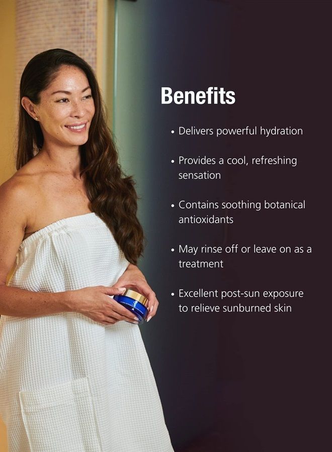 Hydra-Intensive Cooling Masque, Hydrating Face Mask, Aloe Vera Face Mask with Hyaluronic Acid