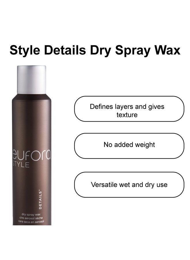 Style Details Dry Spray Wax 4.4 oz