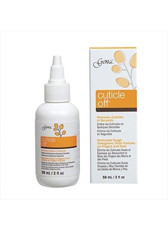 Cuticle Off, 2 fl. oz. each