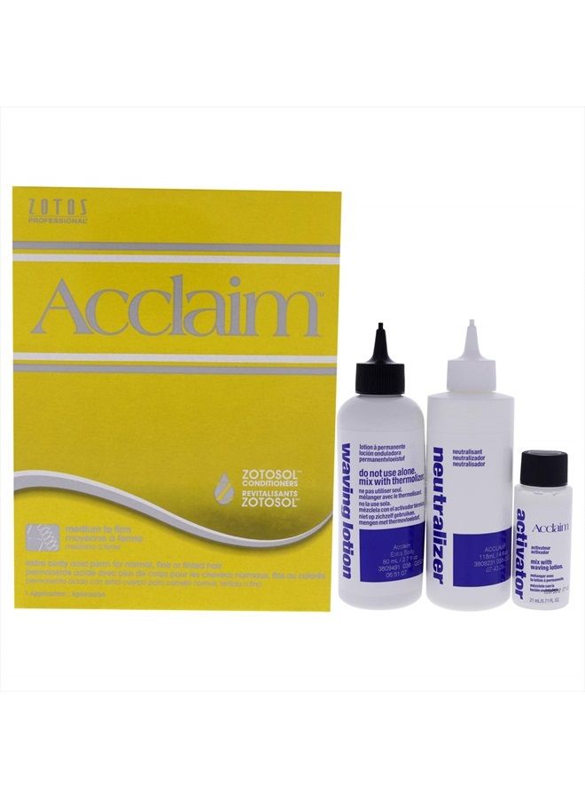 Acclaim Extra Body Acid Permanent Treatment Unisex 1 Application
