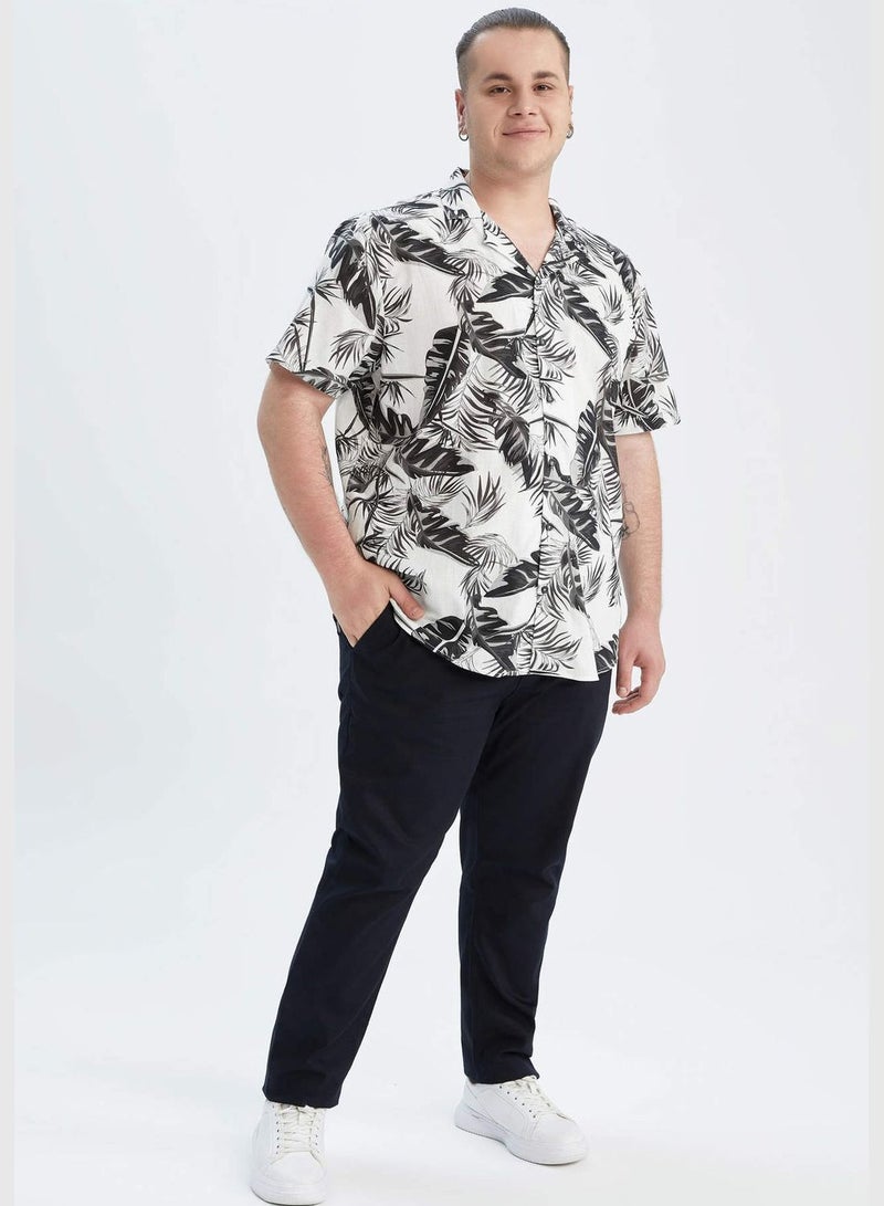 Straight Fit Ankle Chinos